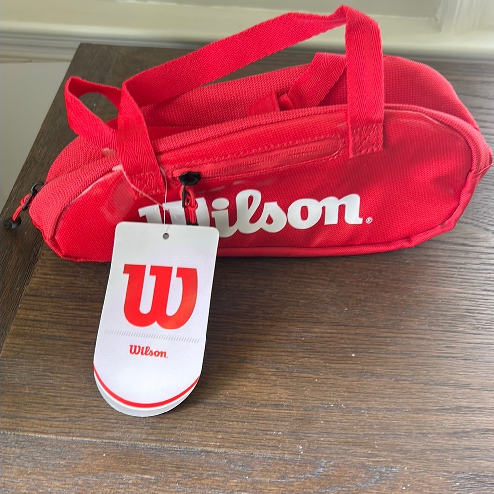 Wilson Scarlet Tennis Accessory Bag